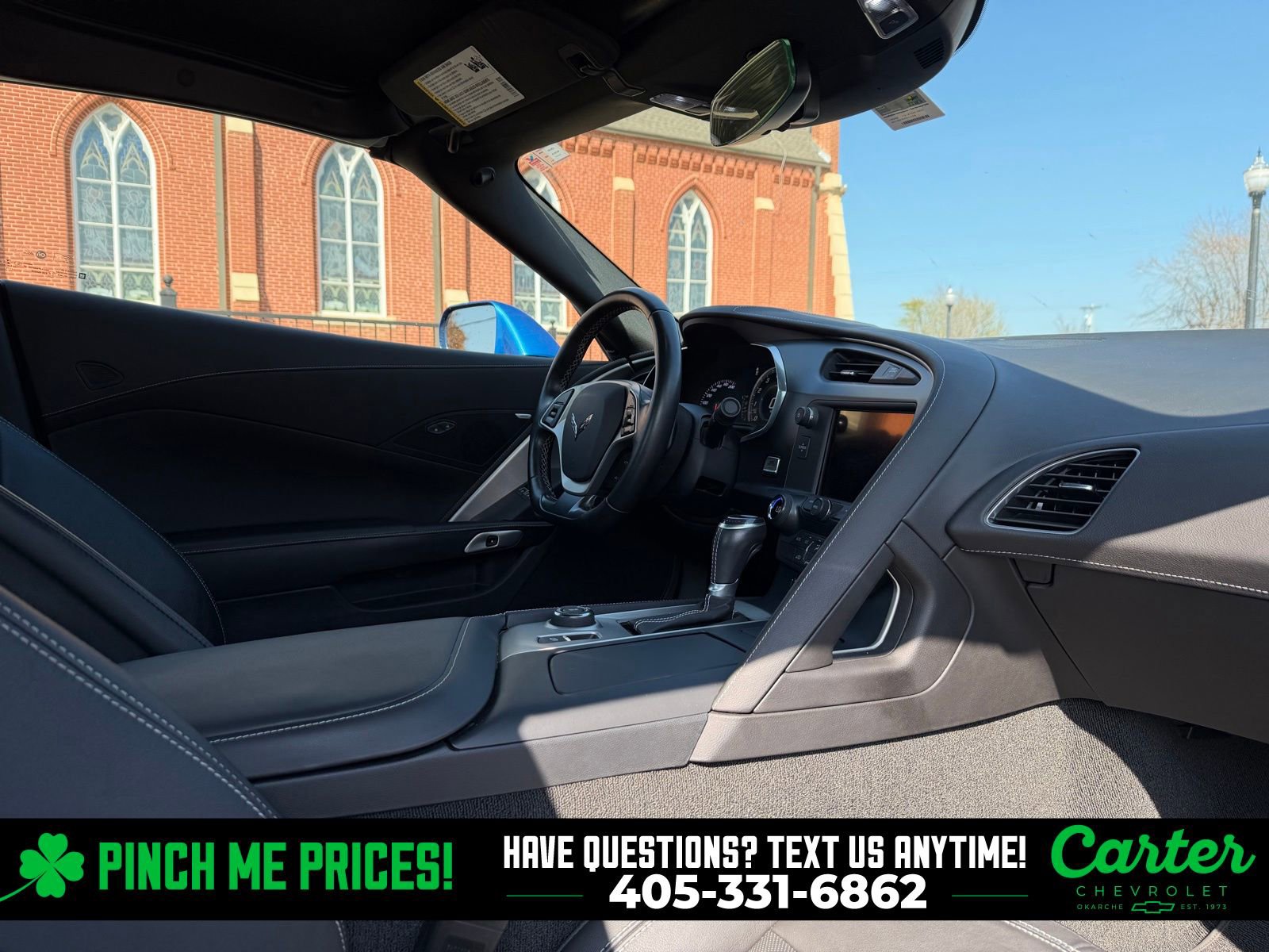 Used 2016 Chevrolet Corvette Stingray Coupe w/ Carbon Flash Badge Package image 26