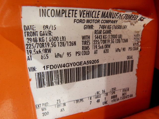 Used 2016 Ford F450 XL w/ Snow Plow Prep Package image 47