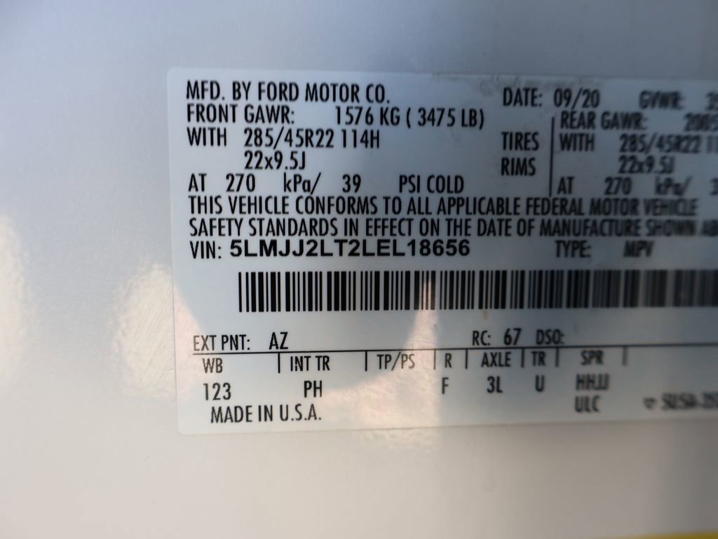 Used 2020 Lincoln Navigator Reserve w/ Equipment Group 208A Reserve image 45