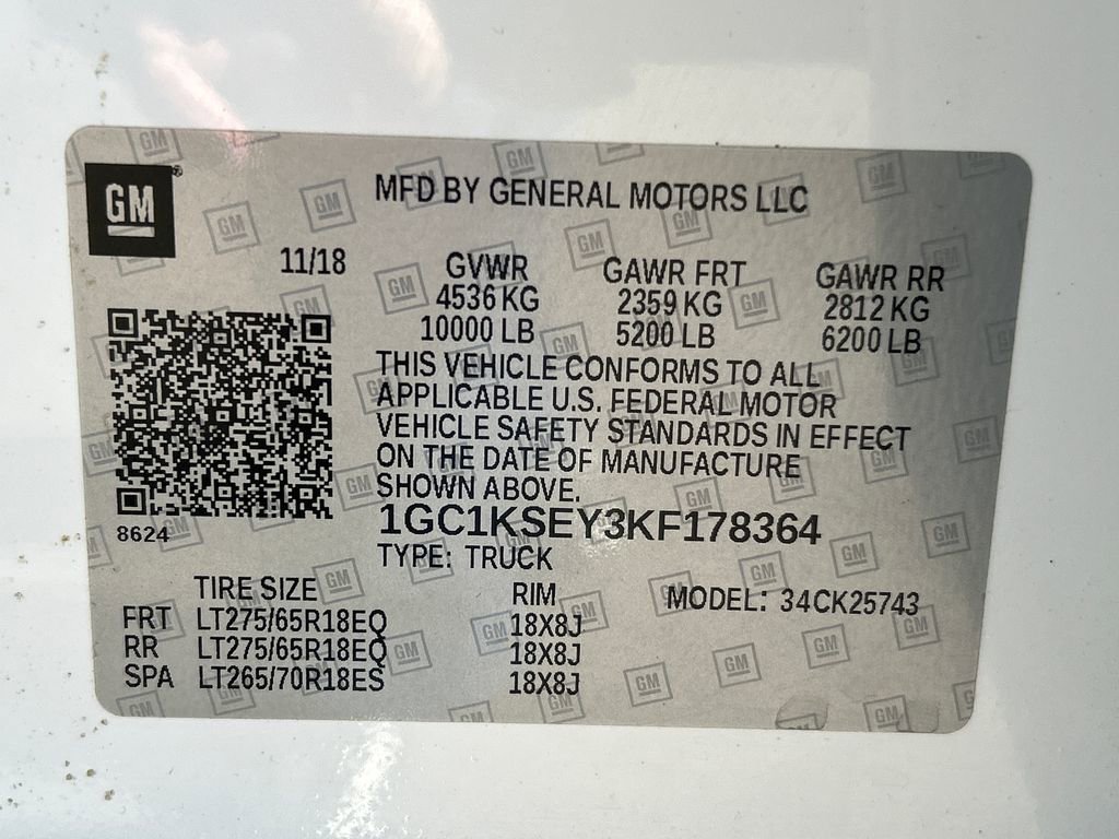 Used 2019 Chevrolet Silverado 2500 LT AWD/4WD image 31