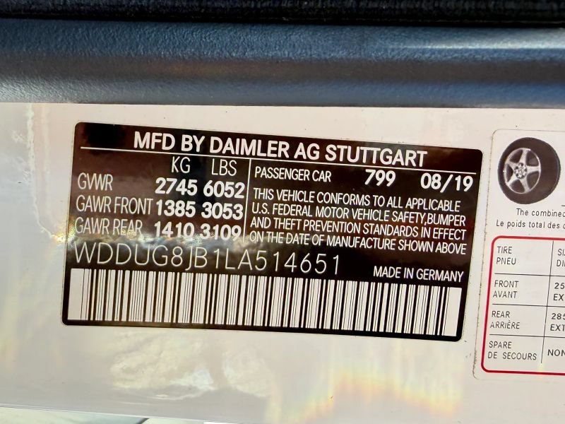 Used 2020 Mercedes-Benz S 63 AMG 4MATIC Sedan image 39