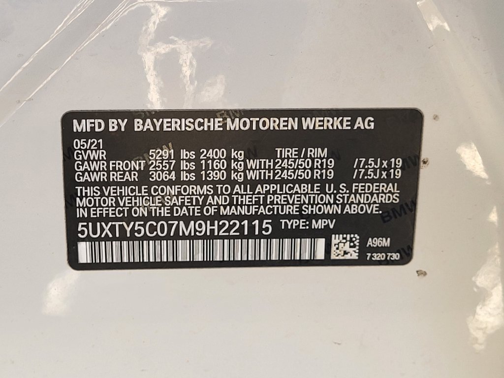 Used 2021 BMW X3 xDrive30i w/ Premium Package AWD/4WD image 31
