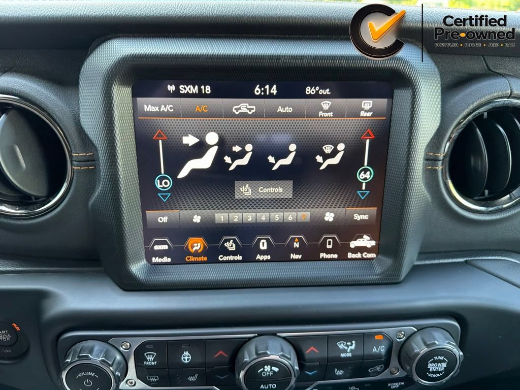 Certified 2022 Jeep Gladiator Overland AWD/4WD image 80