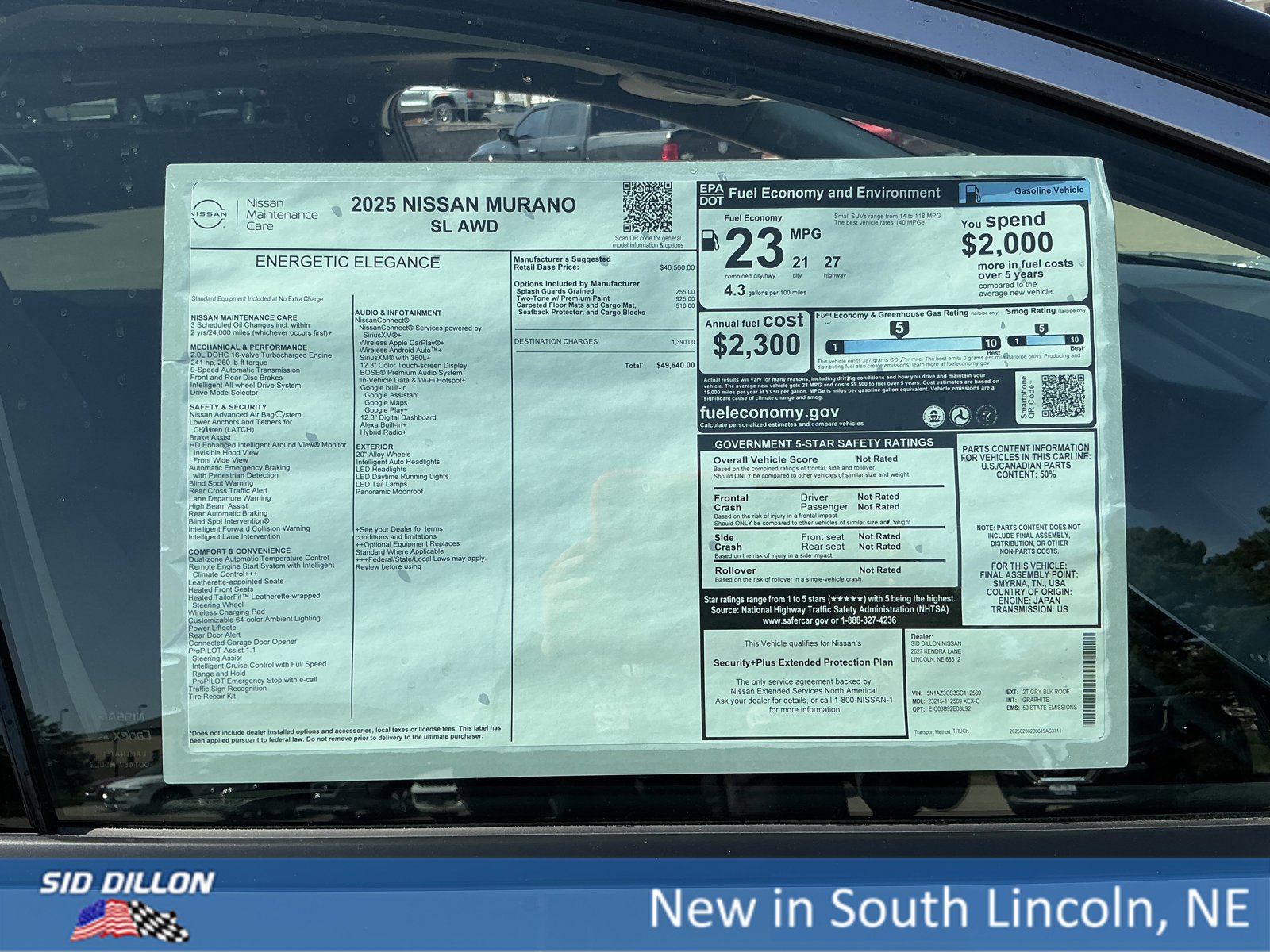 New 2025 Nissan Murano SL image 13