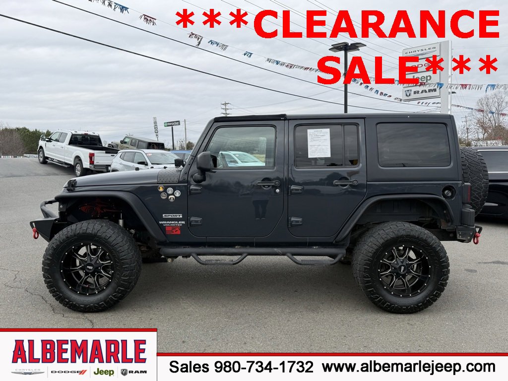 Used 2017 Jeep Wrangler Unlimited Sport w/ Quick Order Package 24S image 6