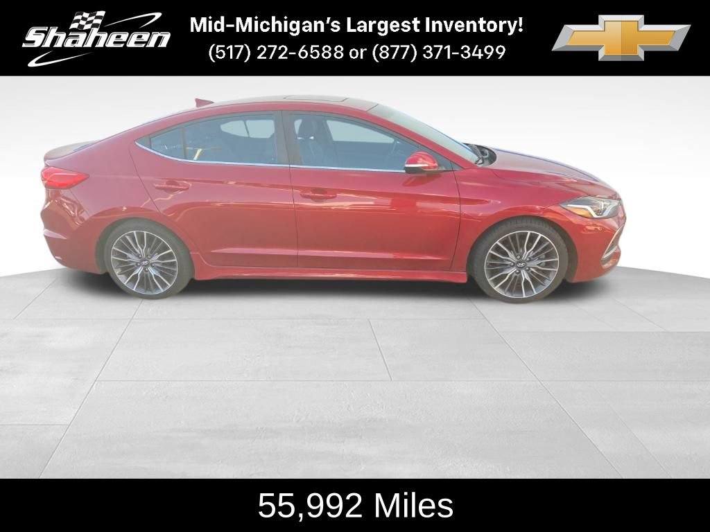 Used 2017 Hyundai Elantra Sport w/ Sport Premium Package 06 FWD image 2