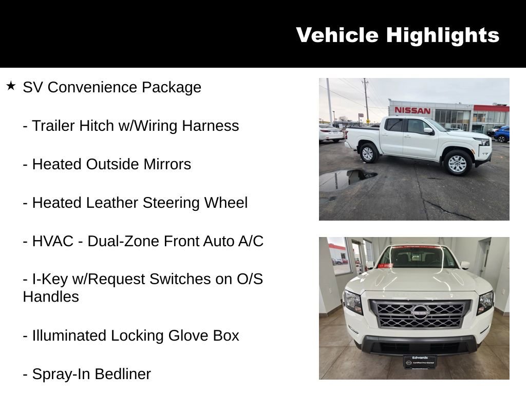 Used 2024 Nissan Frontier SV w/ SV Convenience Package image 17