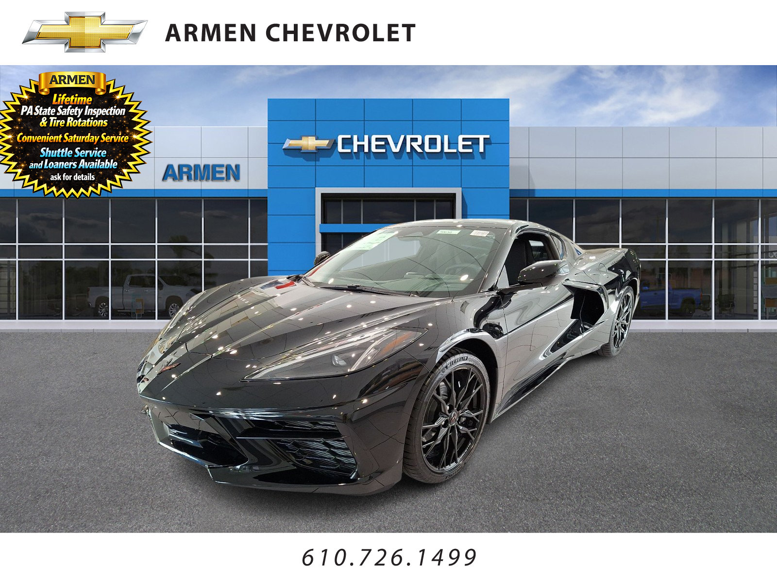 New 2027 Chevrolet Corvette Stingray Coupe w/ 1LT RWD image 1