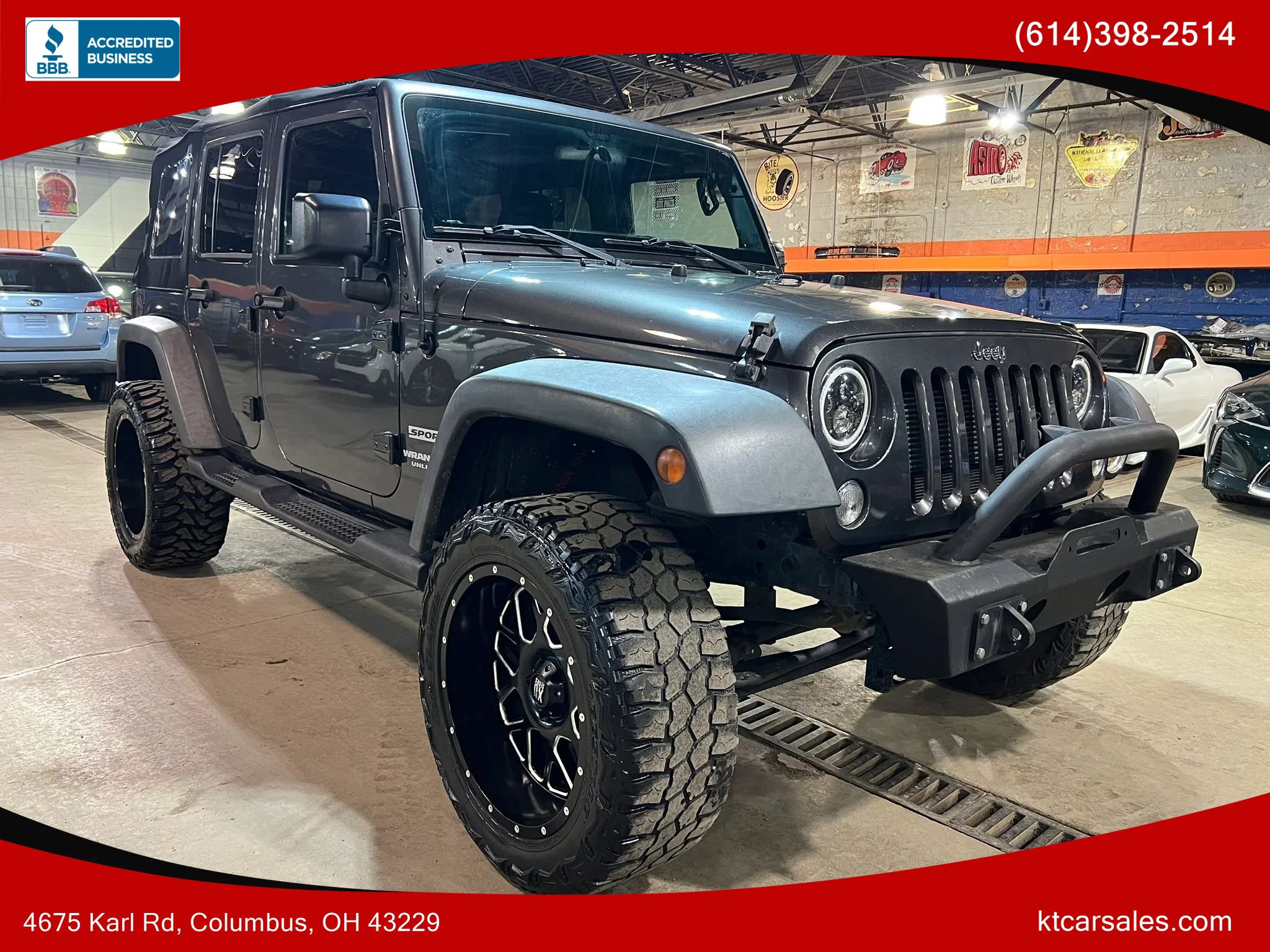 Used 2016 Jeep Wrangler Unlimited Sport AWD/4WD image 1