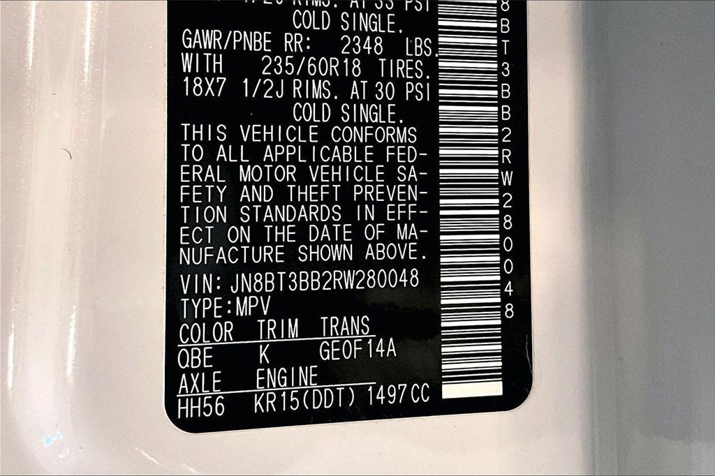 Certified 2024 Nissan Rogue SV w/ SV Premium Package image 33