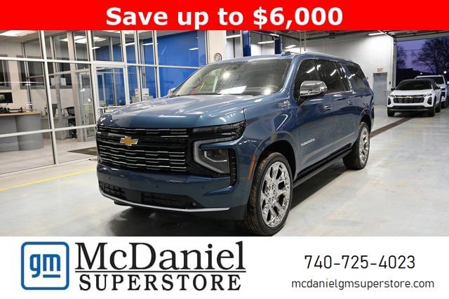 New 2026 Chevrolet Suburban High Country w/ LPO, Chrome Package