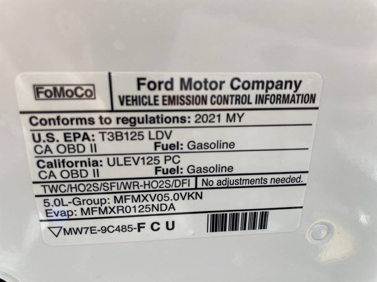 Used 2021 Ford Mustang GT Premium w/ California Special Package RWD image 66