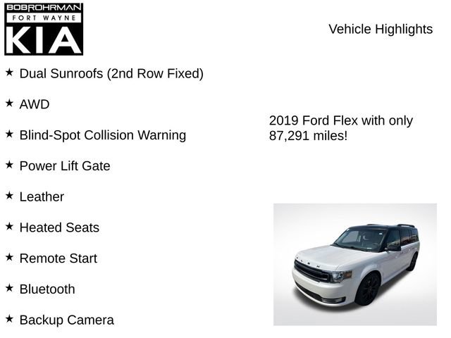 Used 2019 Ford Flex SEL w/ Equipment Group 202A AWD/4WD image 8
