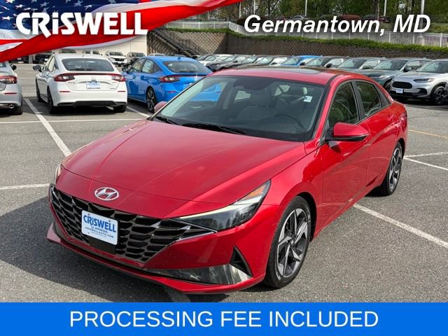 Used 2021 Hyundai Elantra Limited w/ Cargo Package FWD image 1