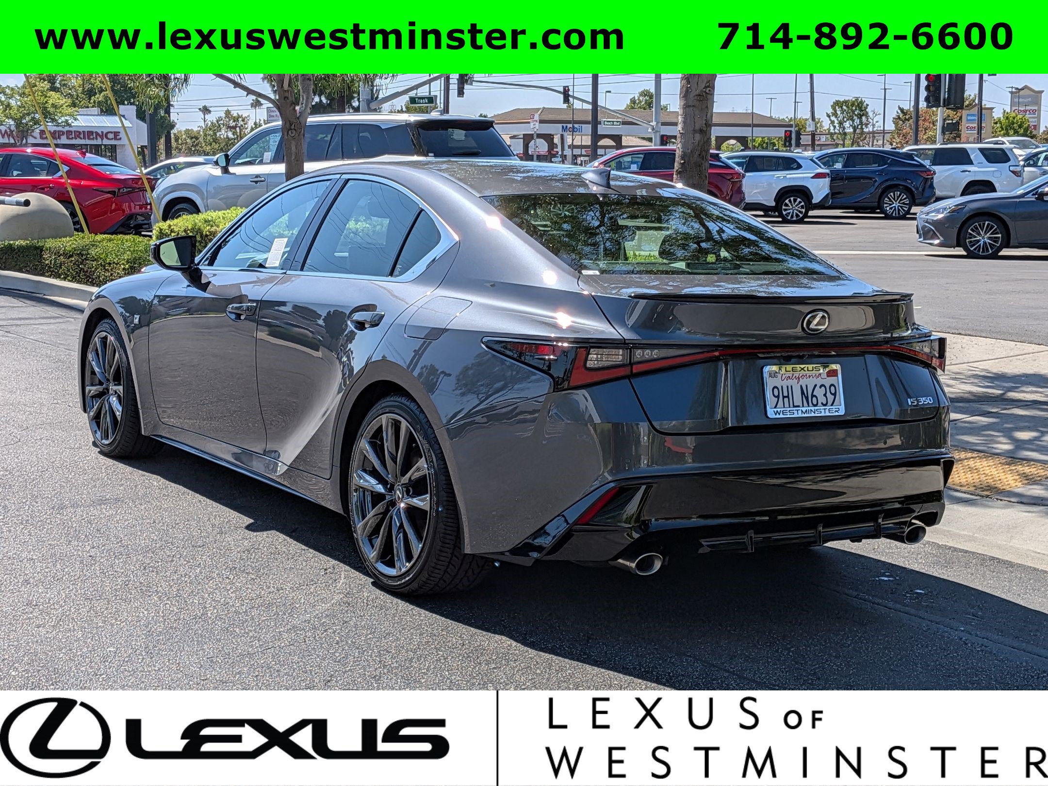 Certified 2023 Lexus IS 350 F Sport w/ Accessory Package RWD image 11