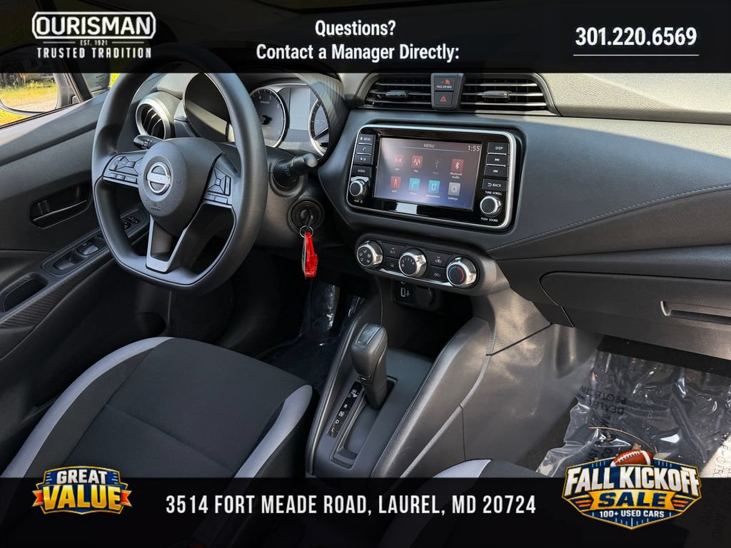 Used 2025 Nissan Versa S w/ Trunk Package FWD image 10