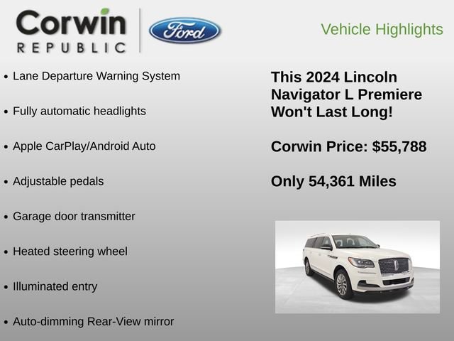 Used 2024 Lincoln Navigator L Premiere image 12