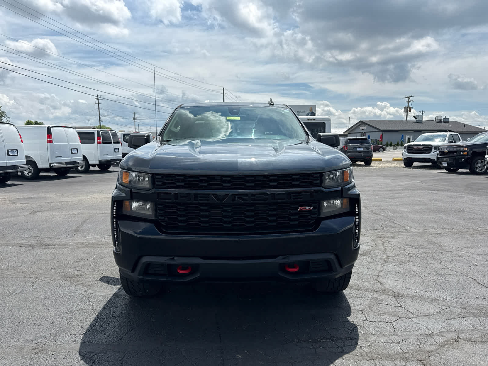 Used 2021 Chevrolet Silverado 1500 Custom Trail Boss w/ Safety Confidence Package AWD/4WD image 8