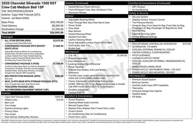 Certified 2020 Chevrolet Silverado 1500 RST w/ All-Star Edition image 38