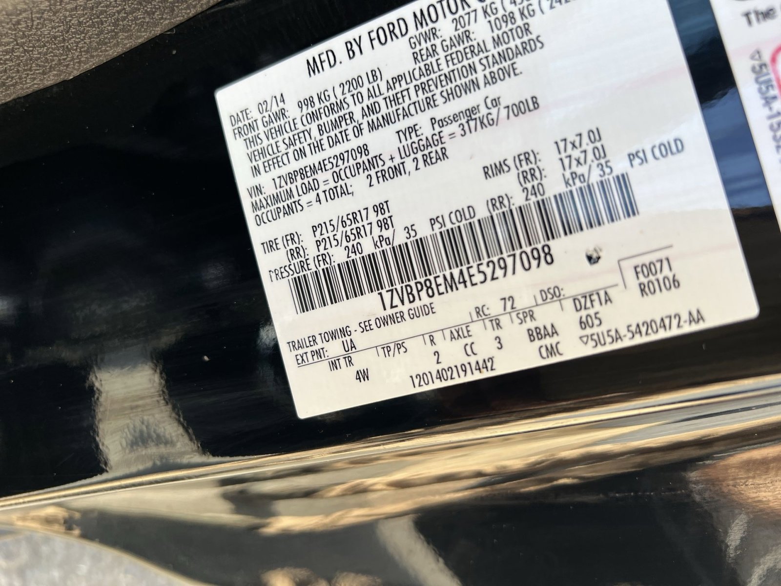 Used 2014 Ford Mustang Premium image 26