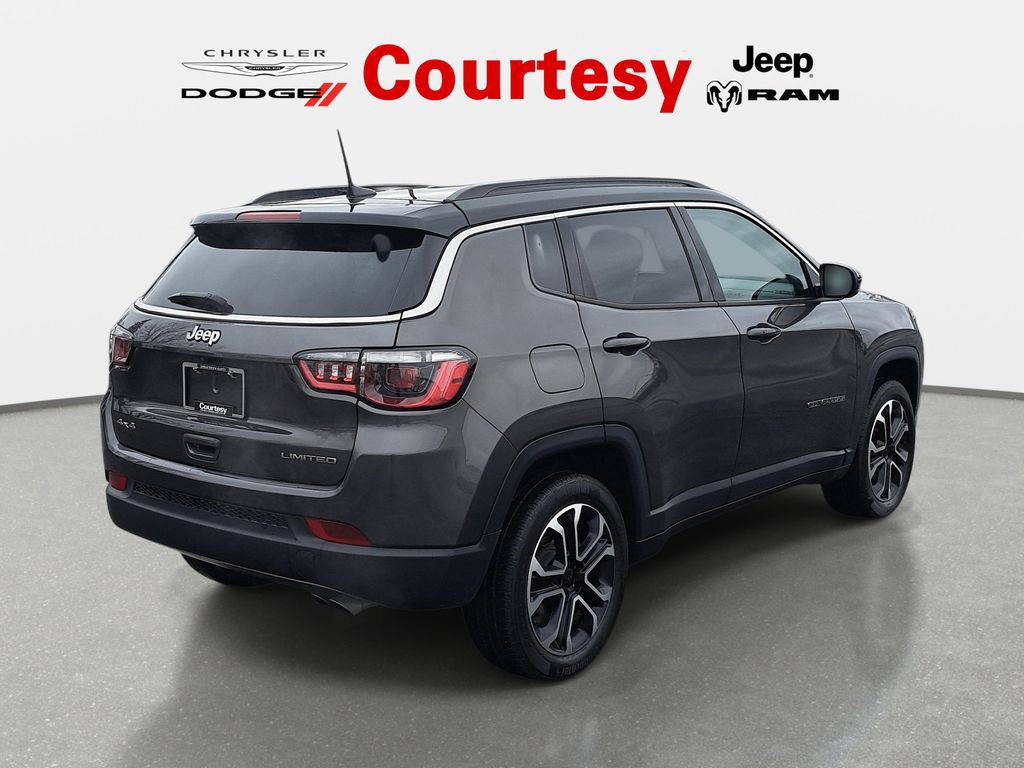 Certified 2022 Jeep Compass Limited AWD/4WD image 5