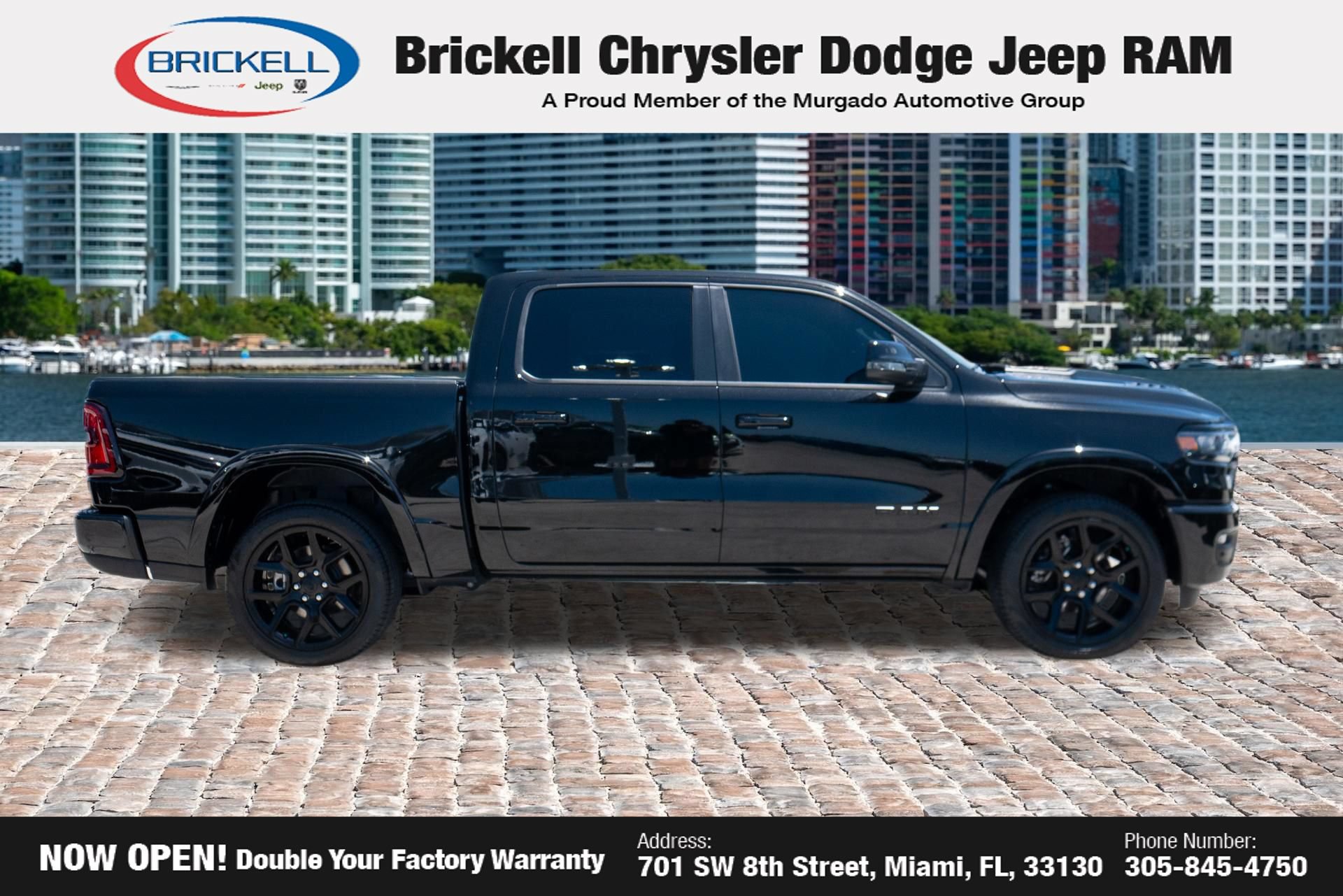Used 2025 RAM 1500 Laramie w/ Night Edition AWD/4WD image 4