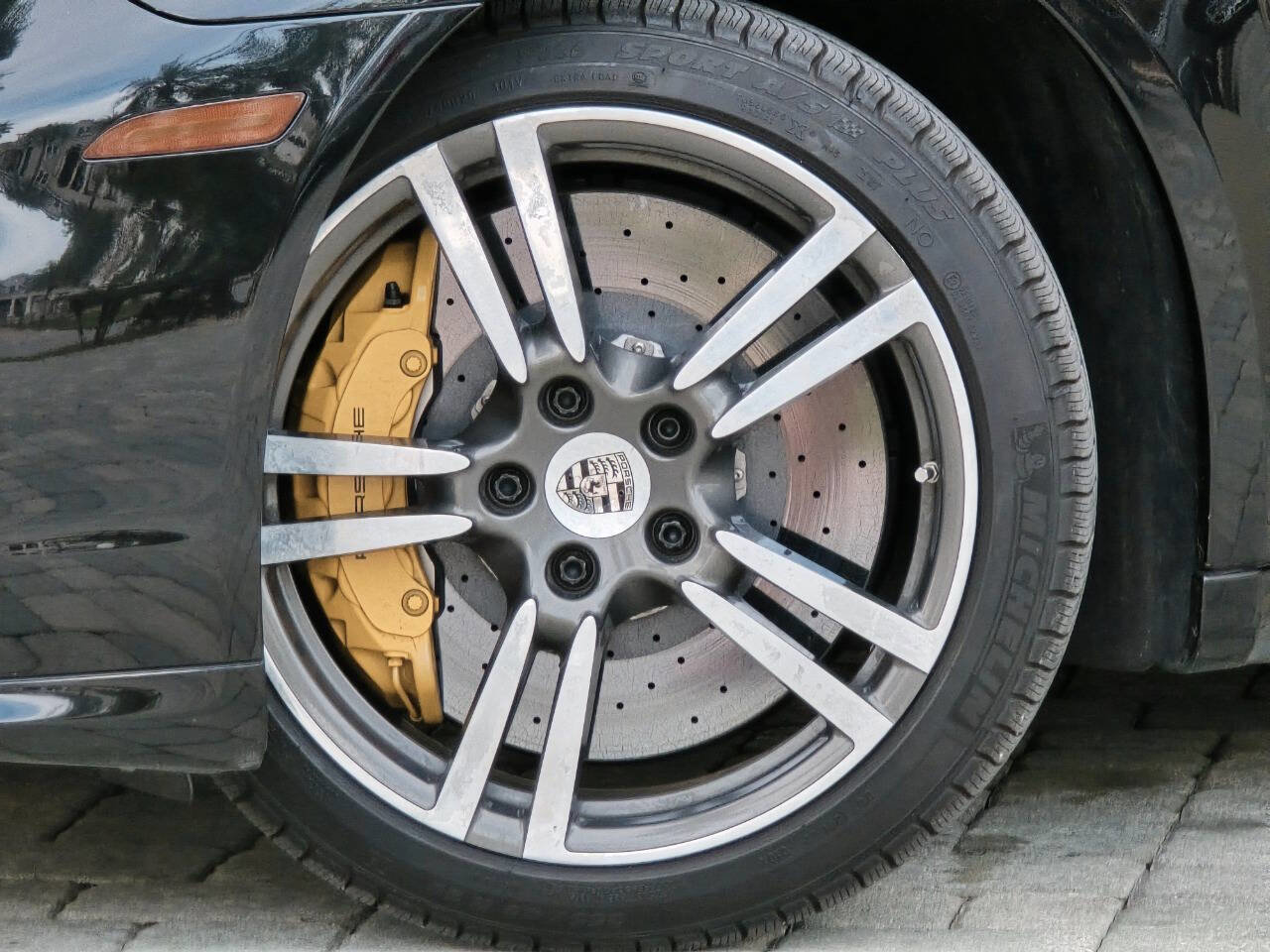 Used 2014 Porsche Panamera Turbo S w/ Exterior Package in Black image 3