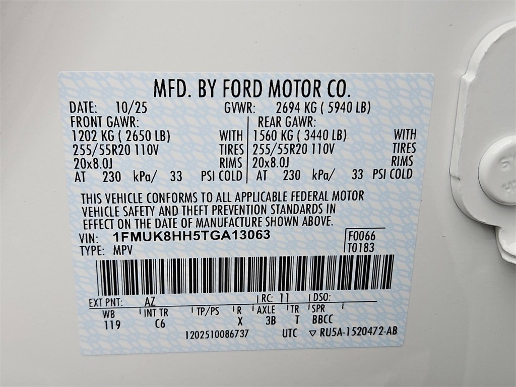 New 2026 Ford Explorer Platinum image 32