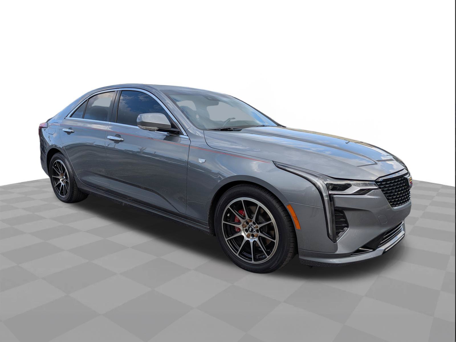Certified 2022 Cadillac CT4 Luxury w/ Sun And Sound Package RWD image 2