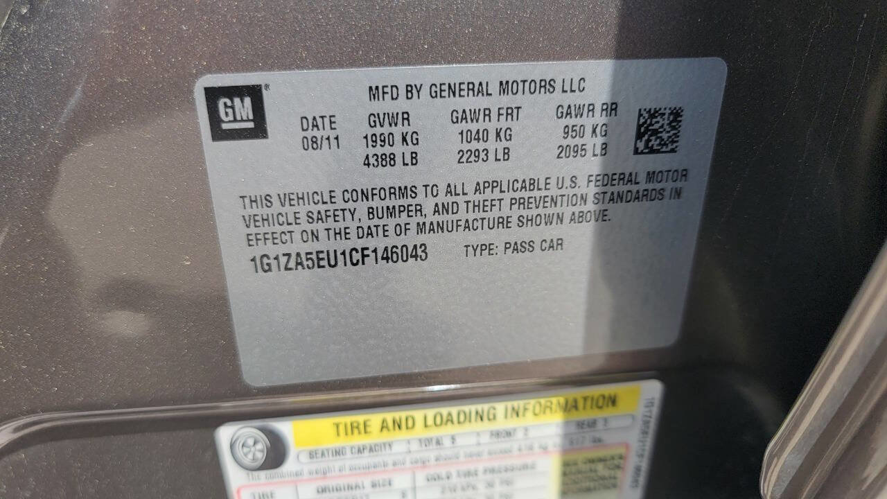 Used 2012 Chevrolet Malibu LS FWD image 16