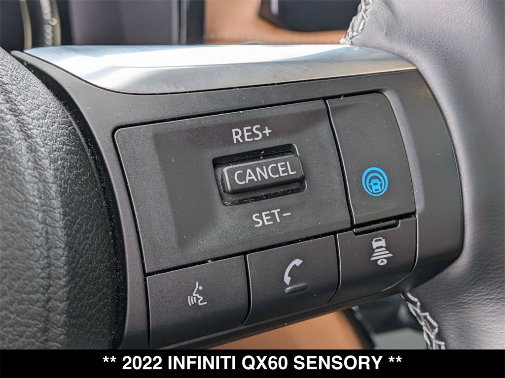 Used 2022 INFINITI QX60 Sensory image 9