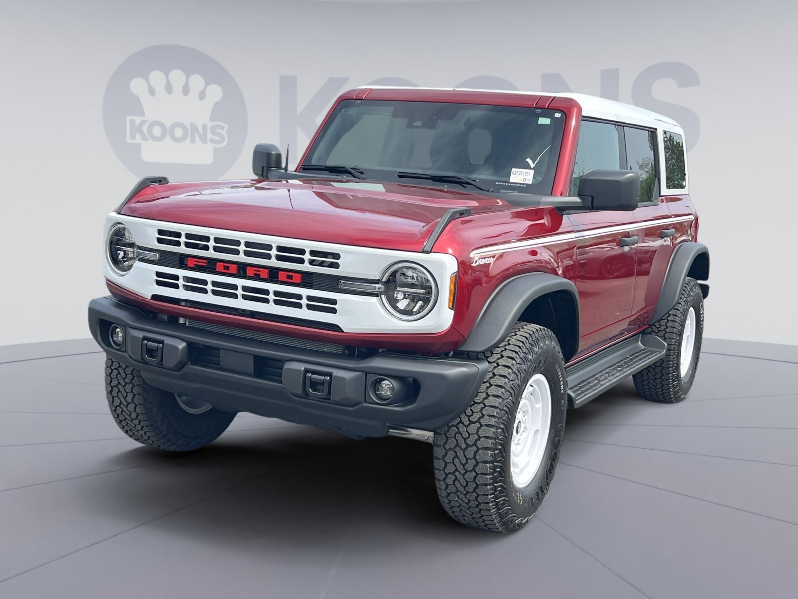 New 2026 Ford Bronco Heritage Edition AWD/4WD image 1