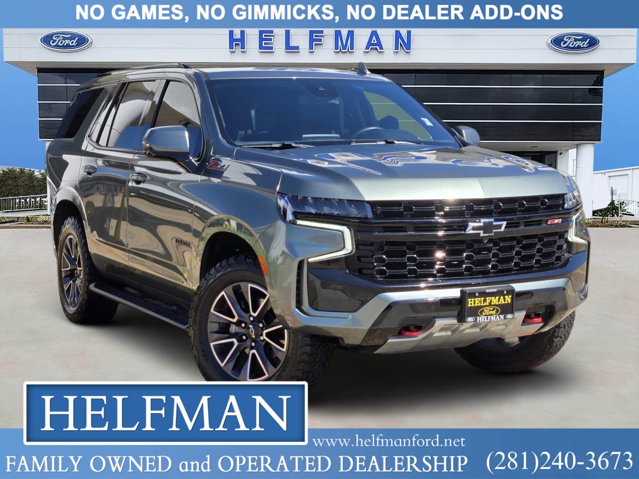 Used 2023 Chevrolet Tahoe Z71 w/ Luxury Package AWD/4WD image 1