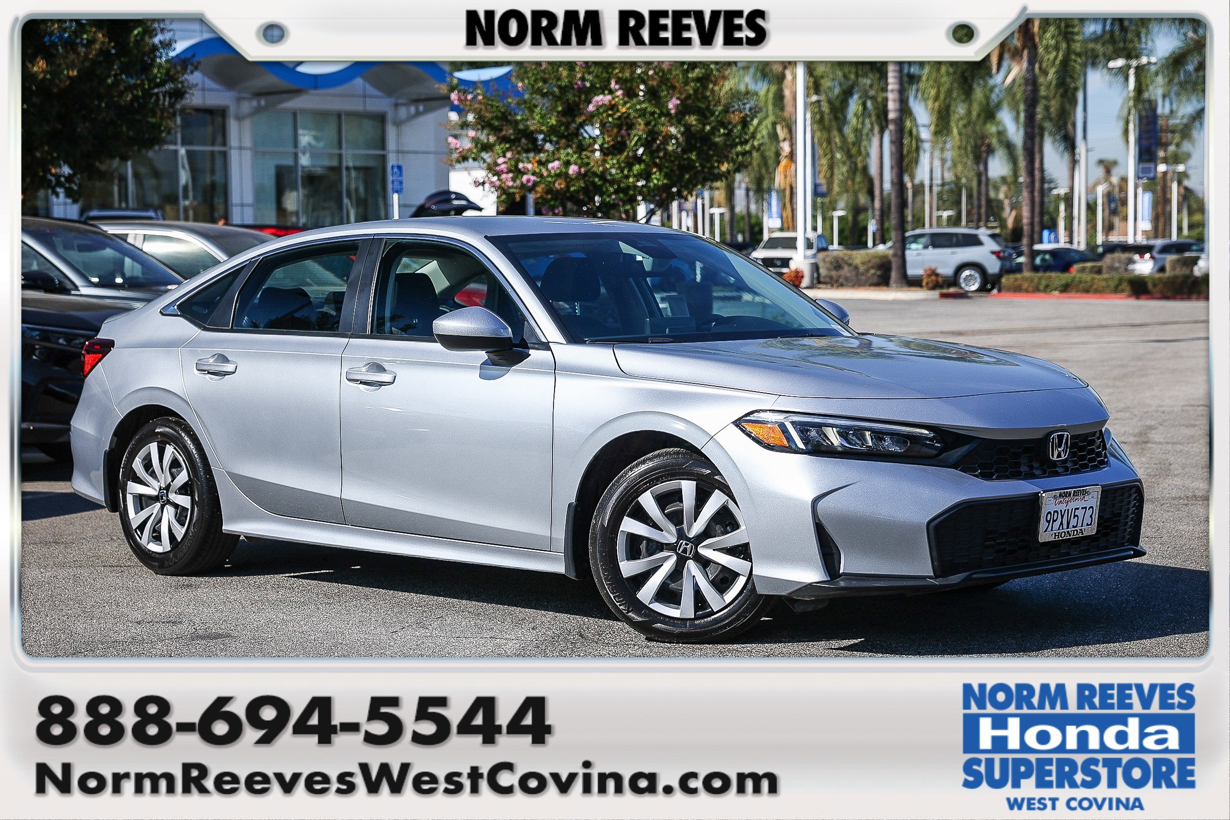 Certified 2025 Honda Civic LX