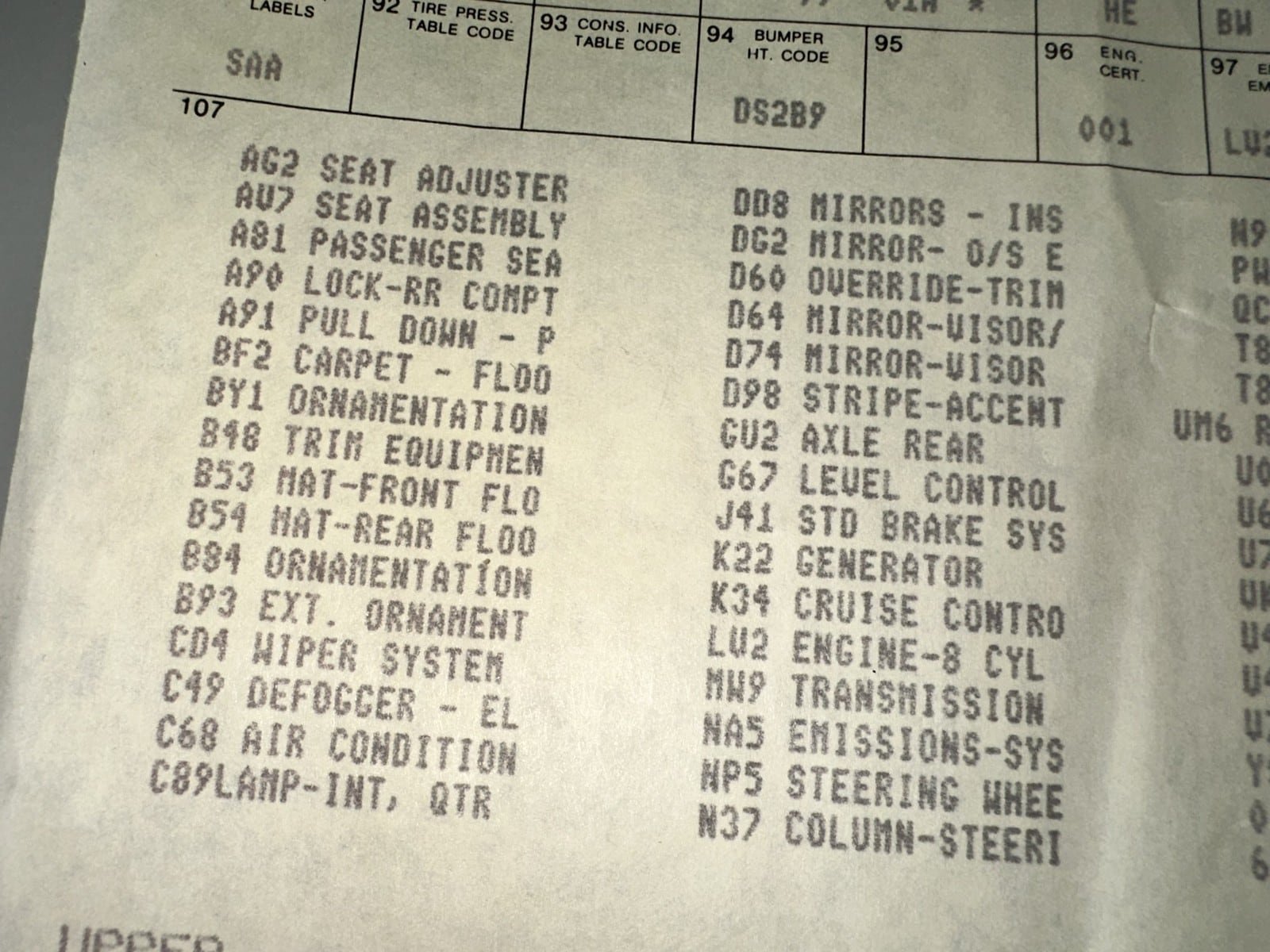 Used 1987 Cadillac Brougham RWD image 44