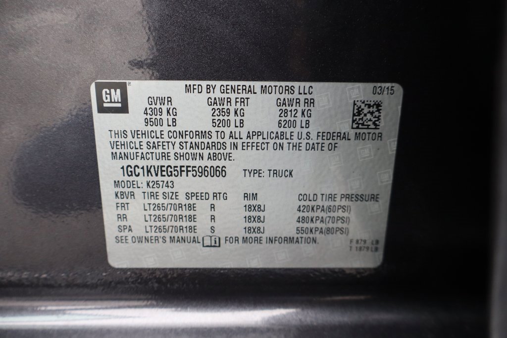 Used 2015 Chevrolet Silverado 2500 LT w/ LT Convenience Package image 23