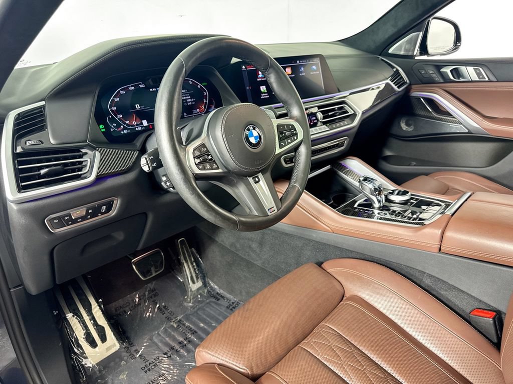 Used 2021 BMW X6 M50i w/ Executive Package AWD/4WD image 9