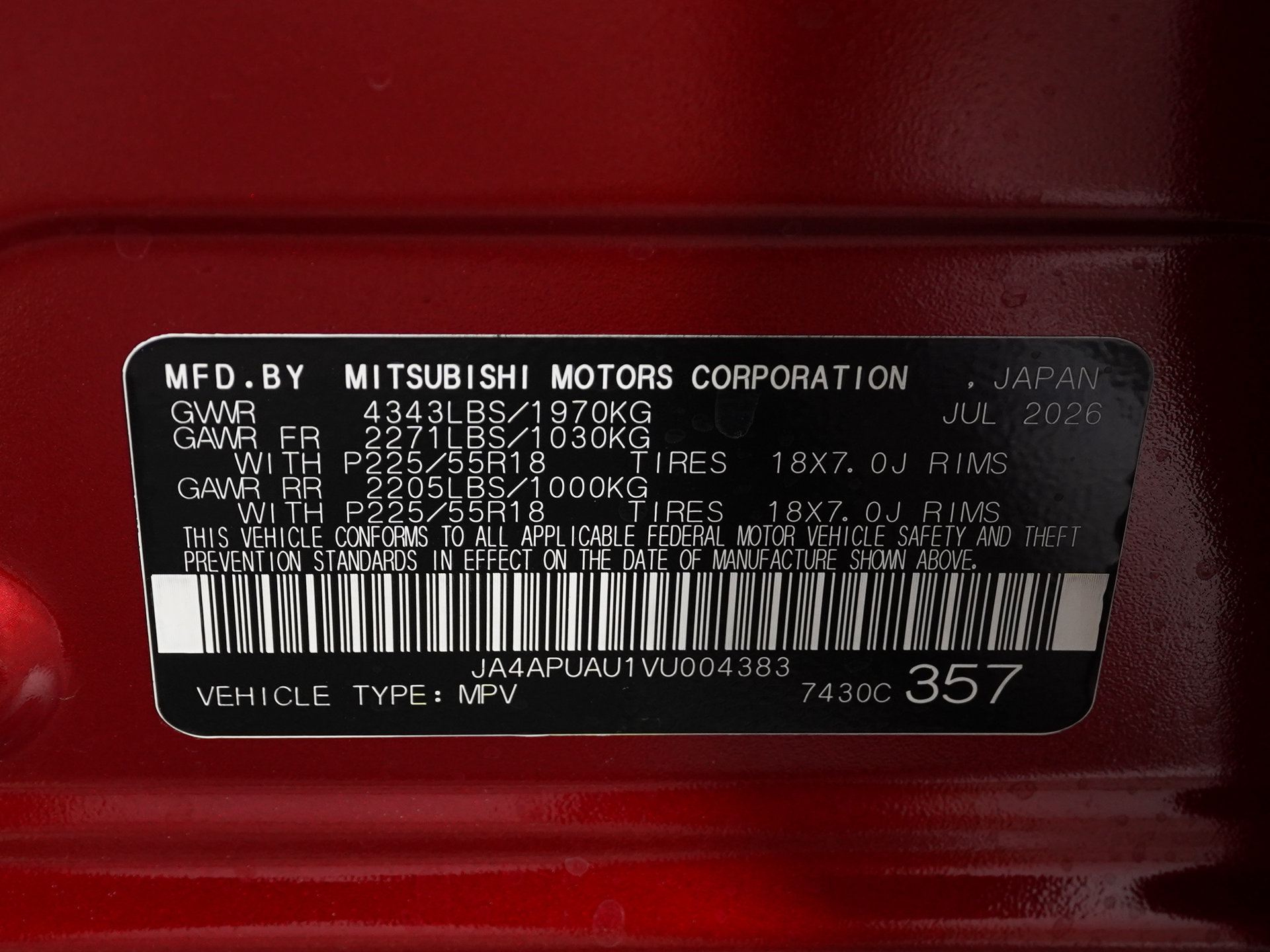 New 2027 Mitsubishi Outlander Sport ES FWD image 22