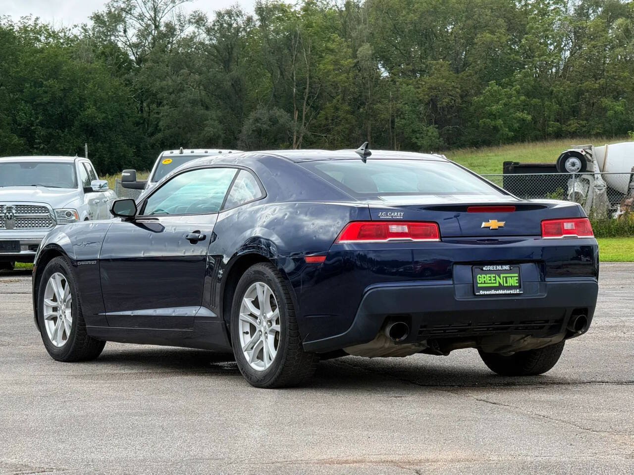 Used 2015 Chevrolet Camaro LS w/ White Rally Stripe Package RWD image 2