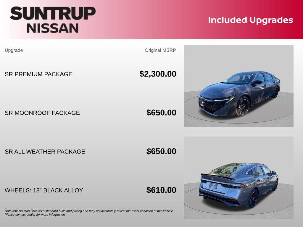 Certified 2026 Nissan Sentra SR w/ SR Premium Package FWD image 20