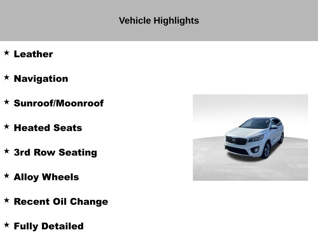 Used 2016 Kia Sorento SX FWD image 9