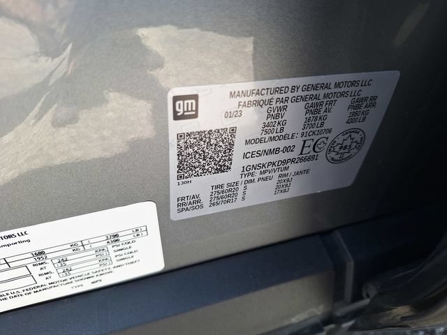Used 2023 Chevrolet Tahoe Z71 w/ Luxury Package AWD/4WD image 63