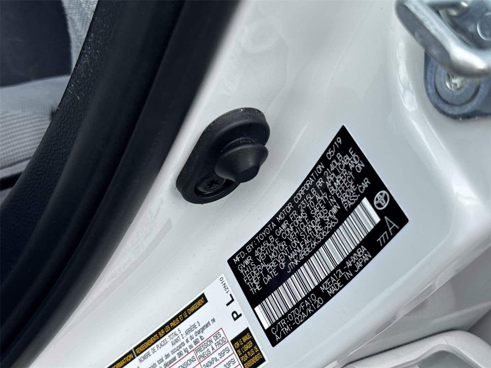 Used 2019 Toyota Corolla SE FWD image 30