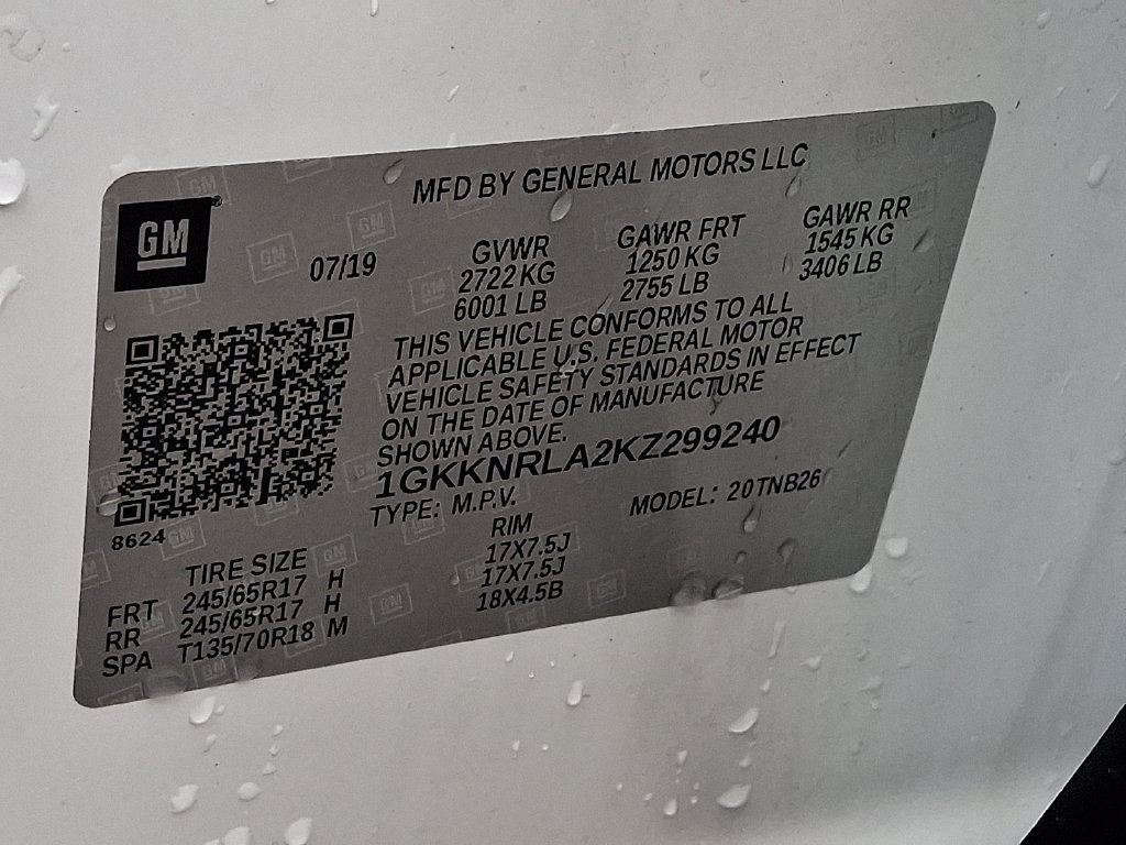 Used 2019 GMC Acadia SLE w/ LPO, Floor Liner Package AWD/4WD image 27