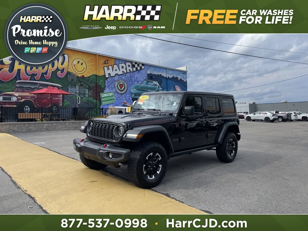 Certified 2025 Jeep Wrangler Unlimited Rubicon AWD/4WD 360° Tour