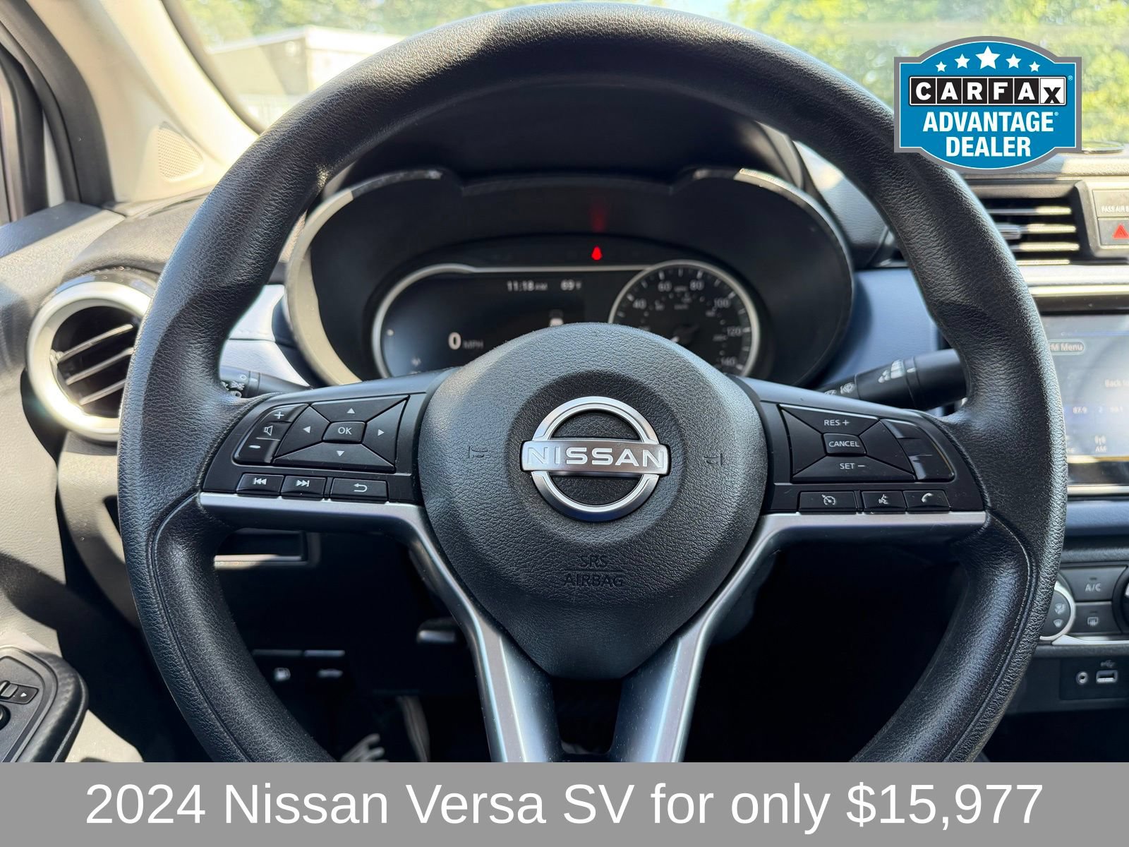Used 2024 Nissan Versa SV FWD image 9