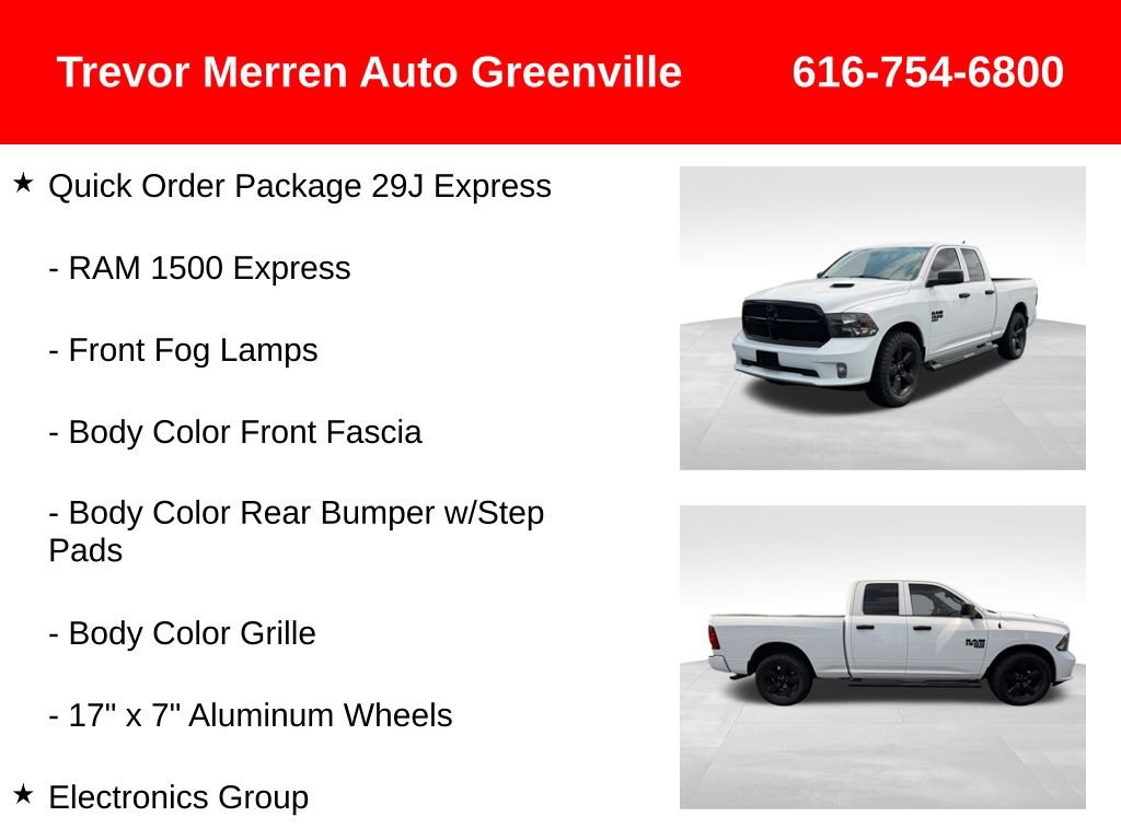 Used 2021 RAM 1500 Express w/ Wheel & Sound Group AWD/4WD image 19