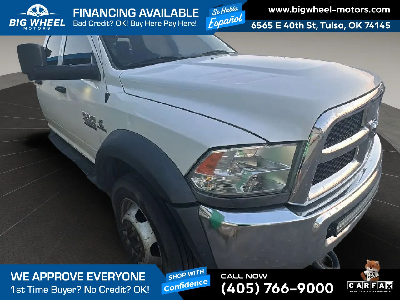 Used 2016 RAM 4500 Tradesman w/ Max Tow Package RWD image 3