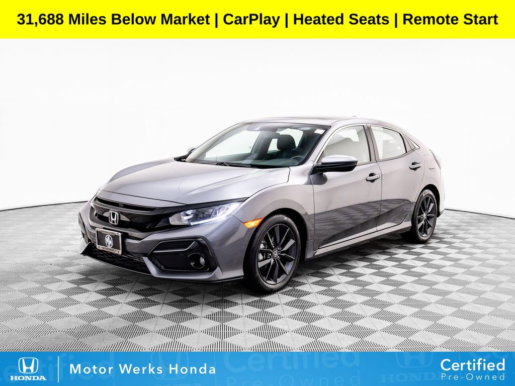 Certified 2021 Honda Civic EX