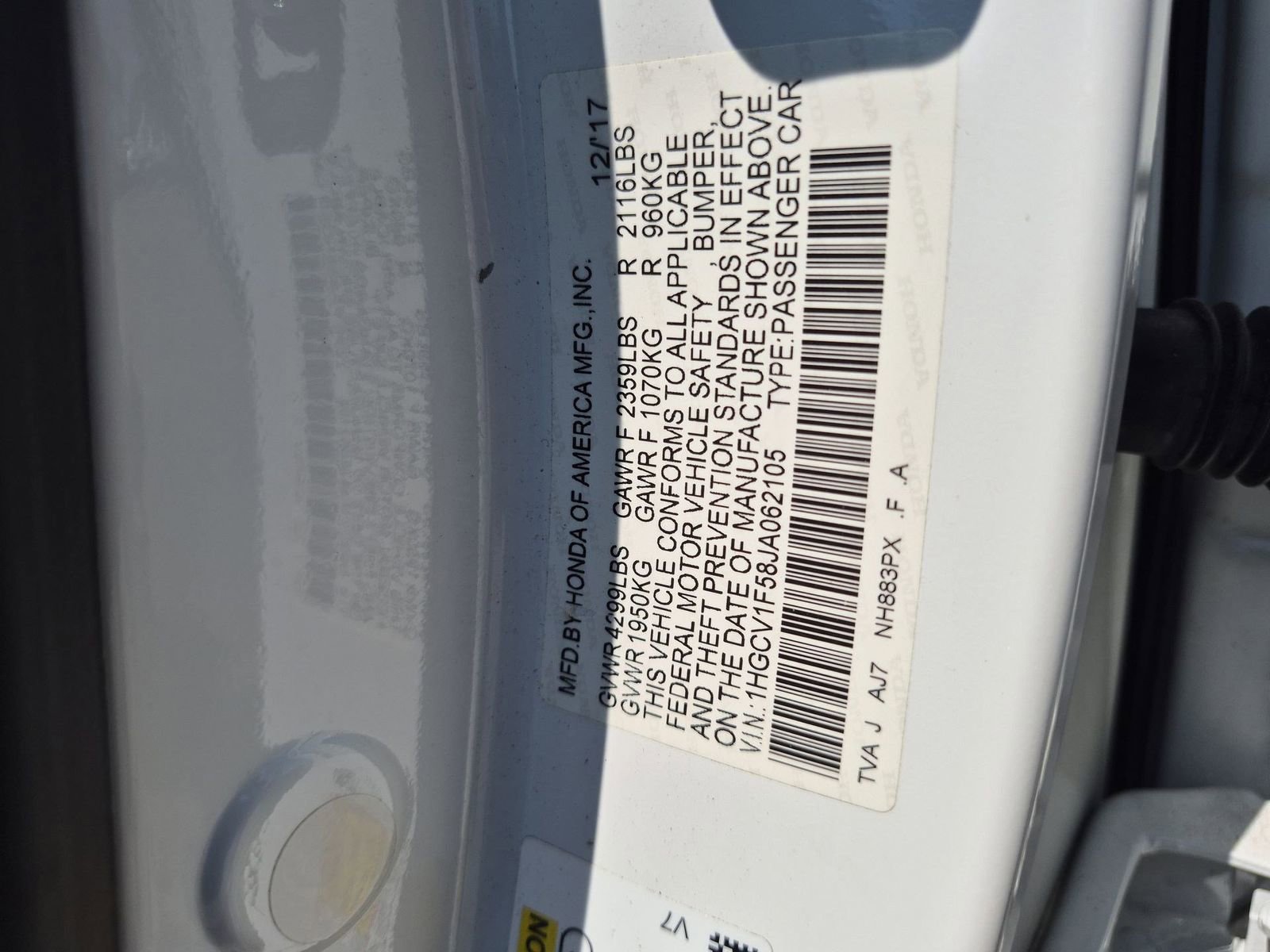 Used 2018 Honda Accord EX-L image 35